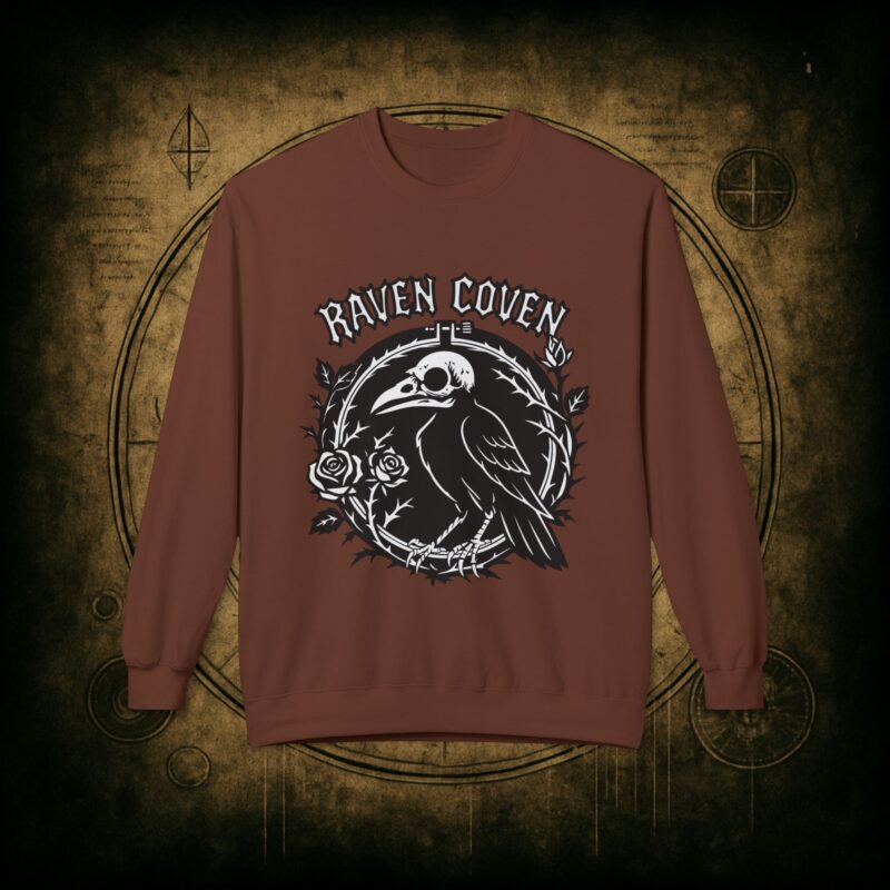 Raven of the Coven Raven Unisex Sweatshirt - Image 10