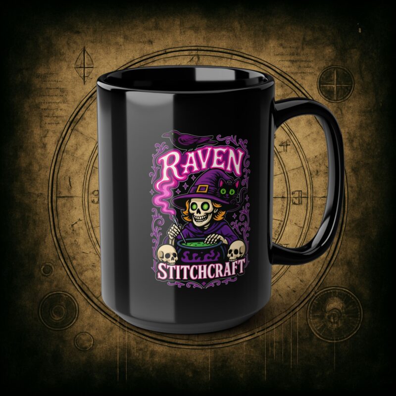 Raven Stitch Craft Brewing Ceramic Mug - Image 10