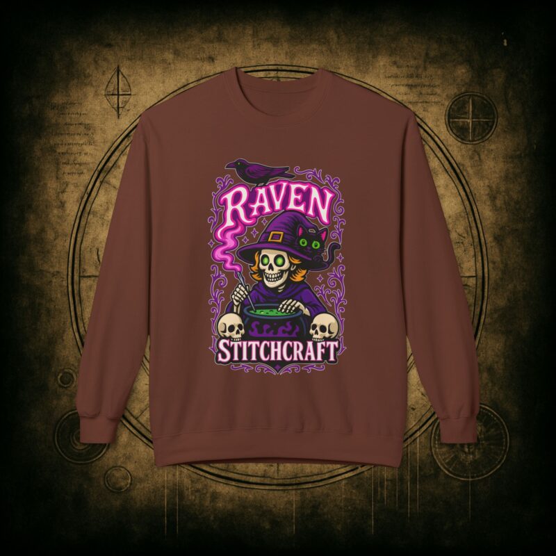 Raven Stitch Craft Brewing Unisex Sweatshirt - Image 10