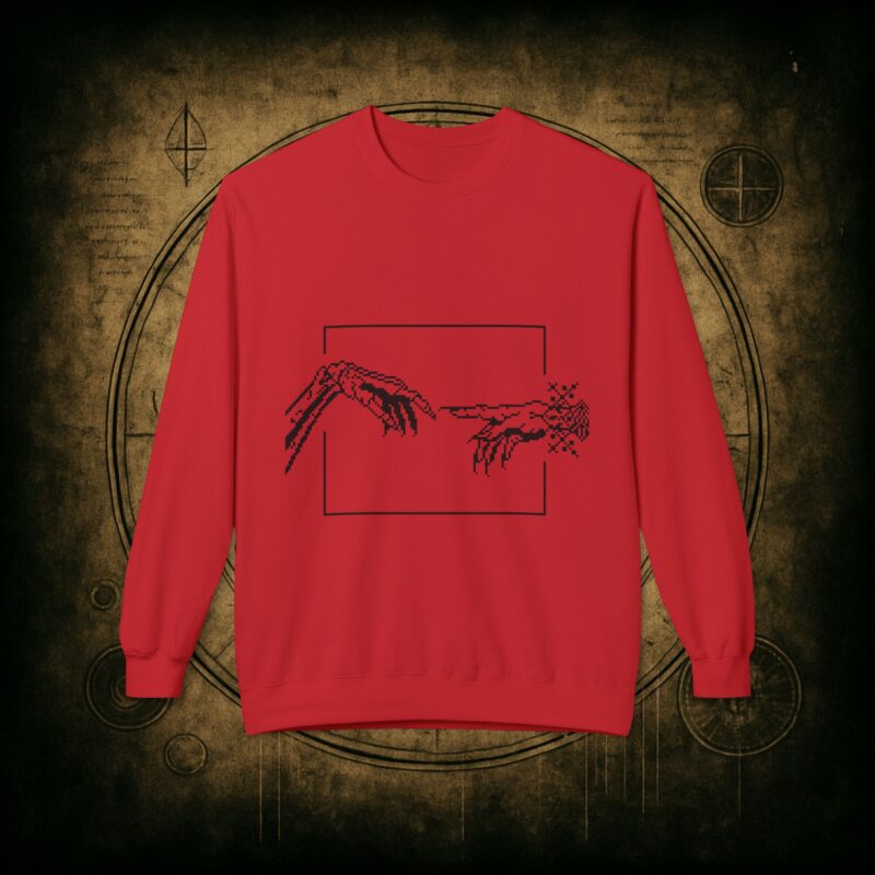 Creation of Lilith Unisex Sweatshirt - Image 4