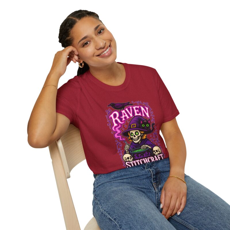 Raven Stitch Craft Brewing Unisex T-Shirt - Image 76