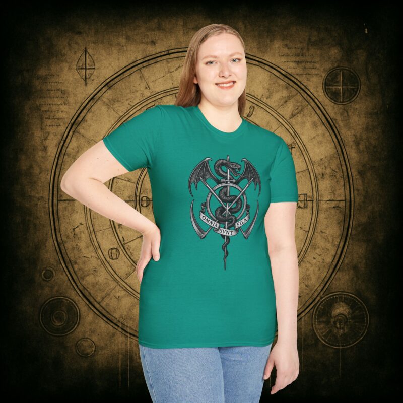 Omnia Sunt Fila Unisex T-shirt - Image 45