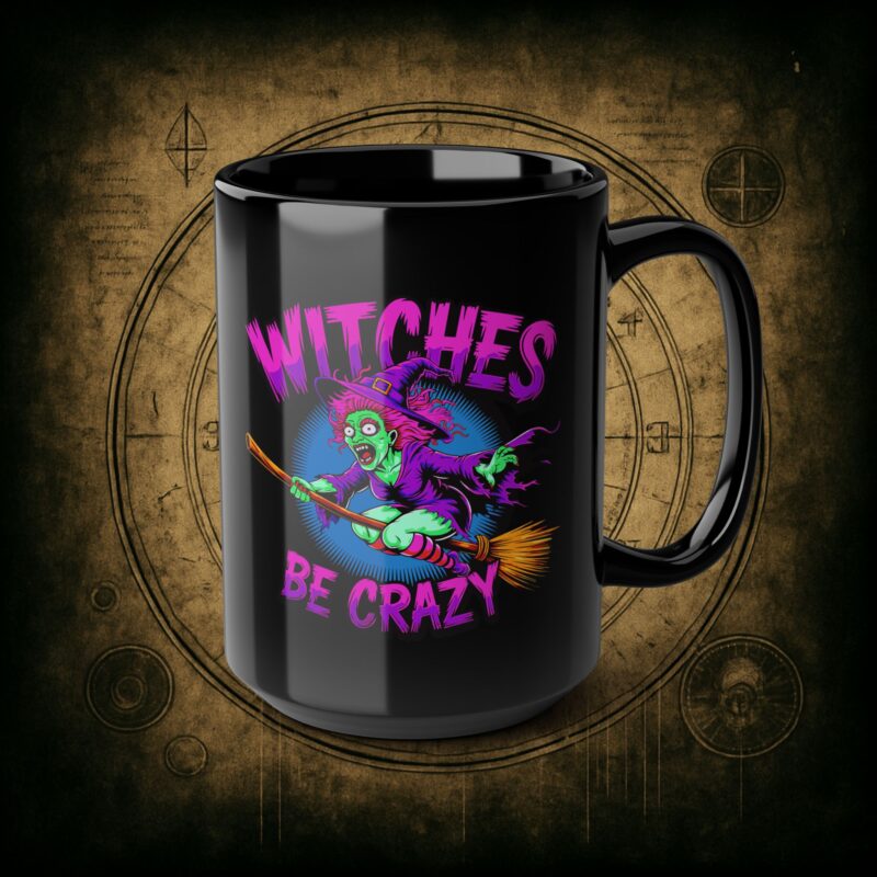 Witches Be Crazy Ceramic Mug - Image 10