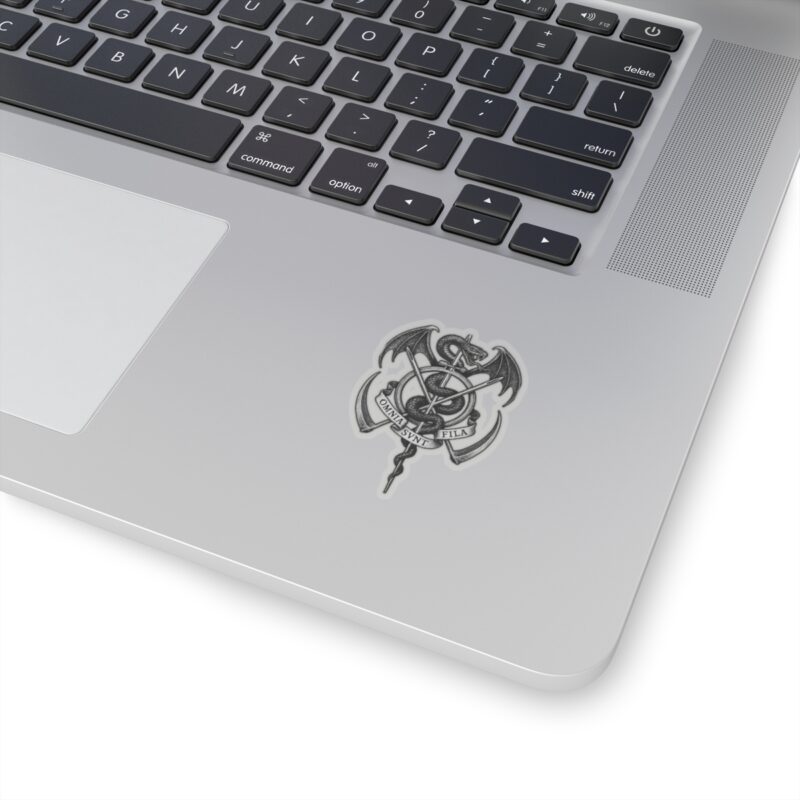 Omnia Sunt Fila Kiss-Cut Sticker - Image 5