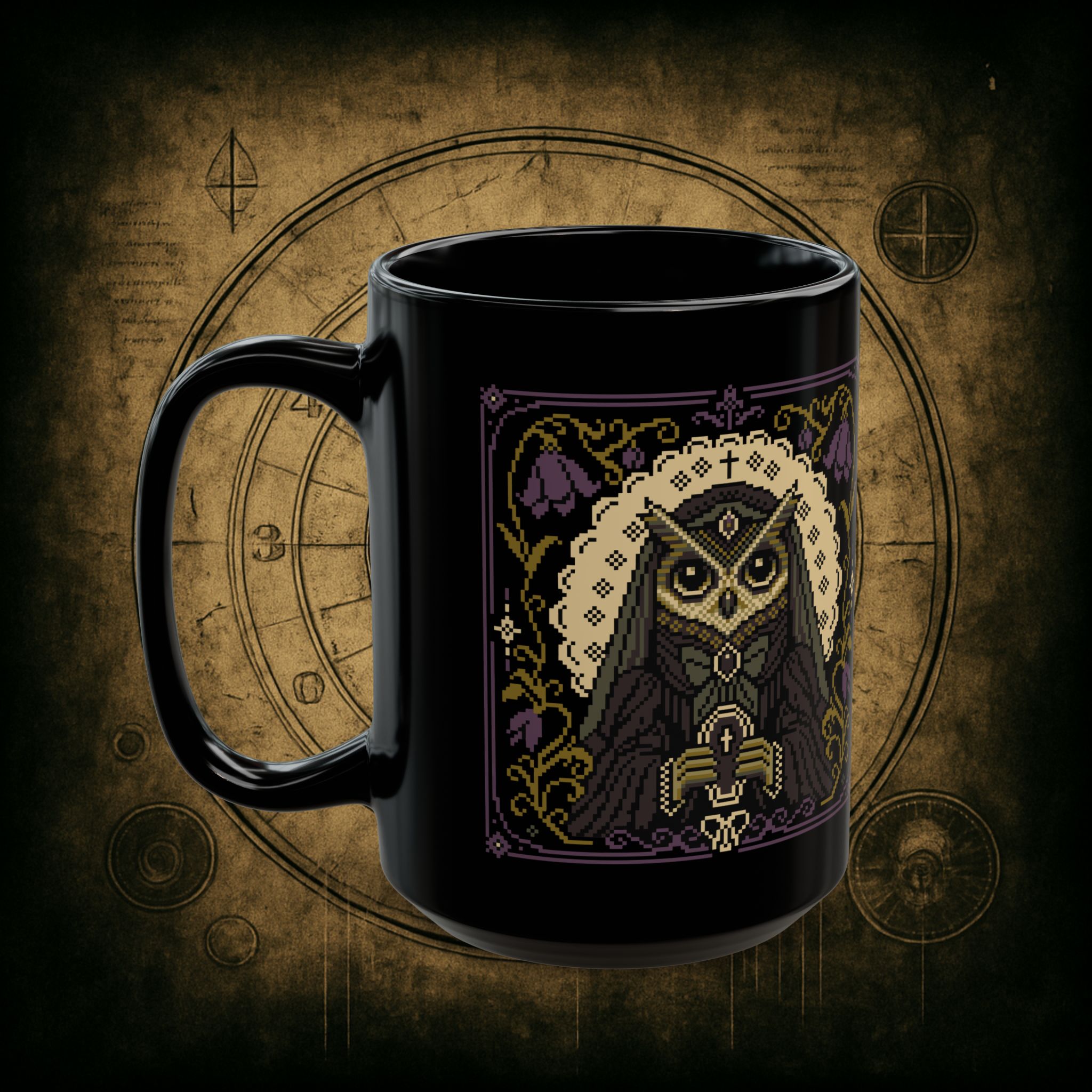Mourning Widowl Ceramic Mug - Image 8