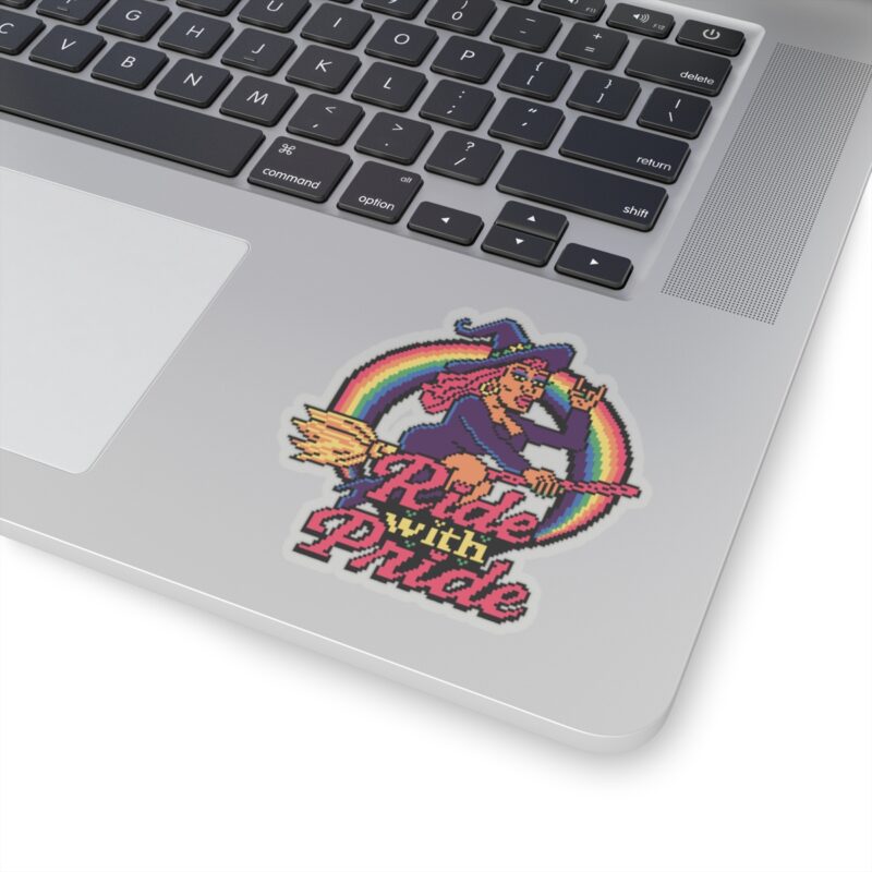 Ride with Pride Kiss-Cut Sticker - Image 11