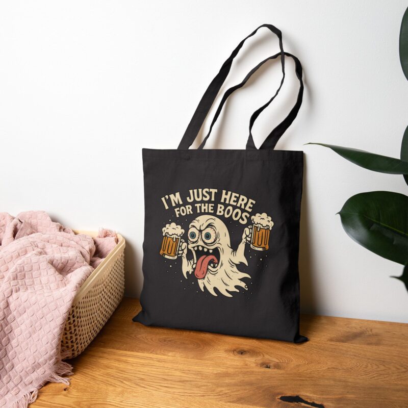 Here for the Boos Tote Bag - Image 6