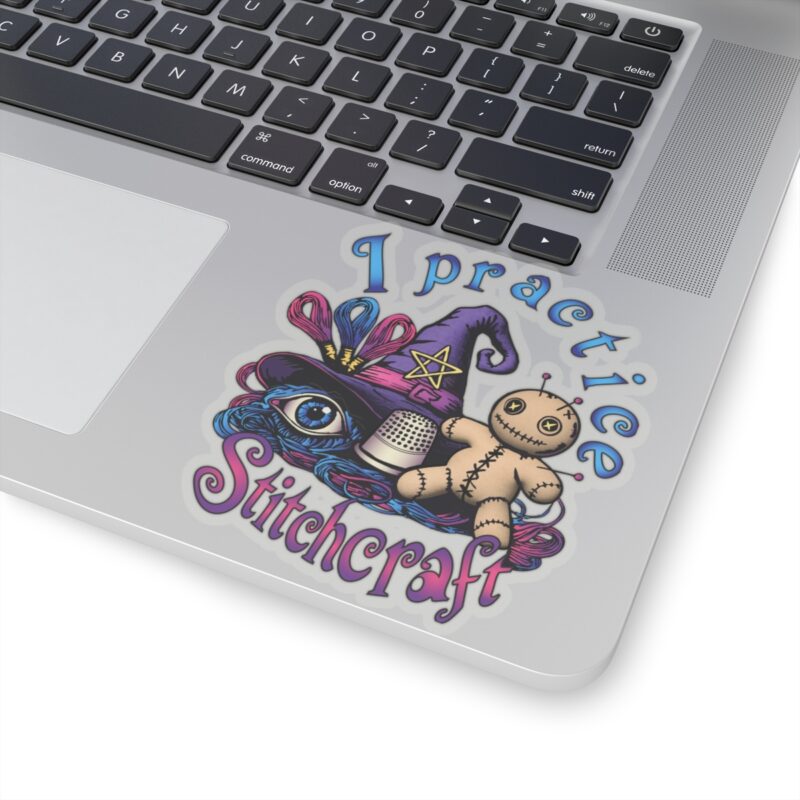 I Practice Stitchcraft Kiss-Cut Sticker - Image 17