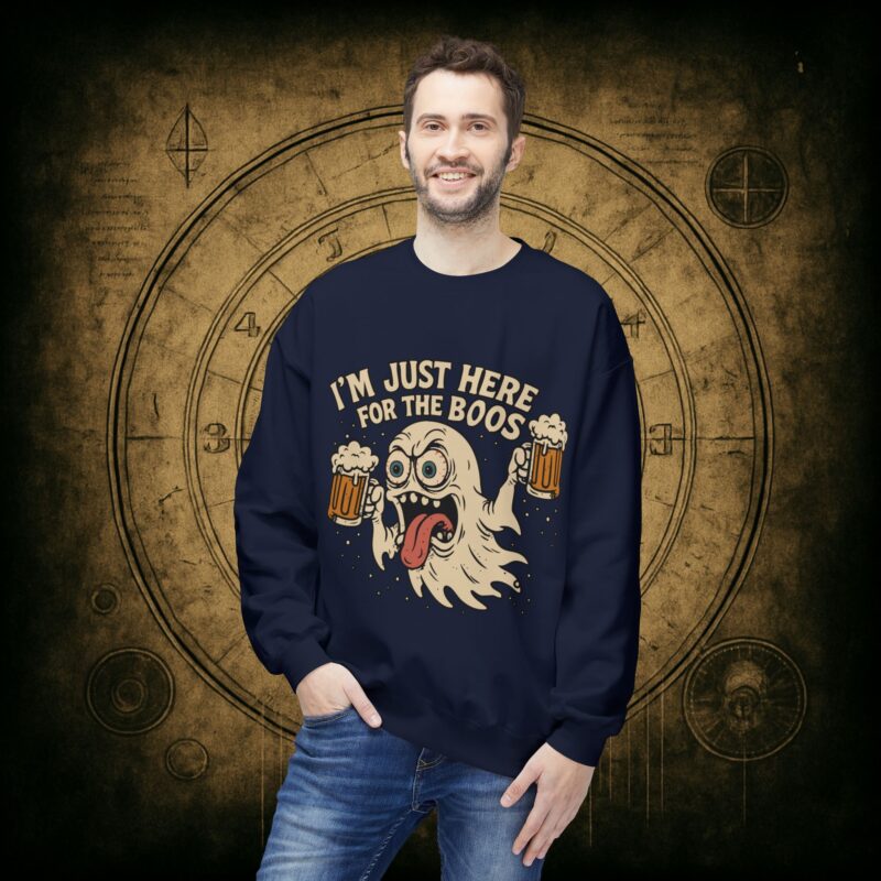 Here for the Boos Unisex Softstyle Sweatshirt - Image 36