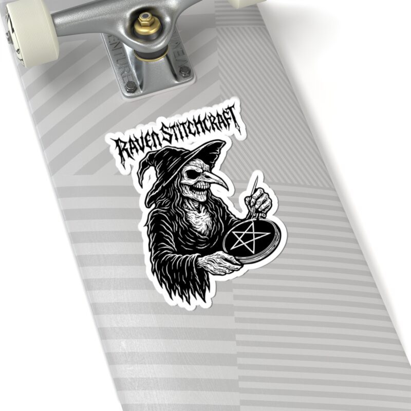 Raven Stitcher Kiss-Cut Sticker - Image 23
