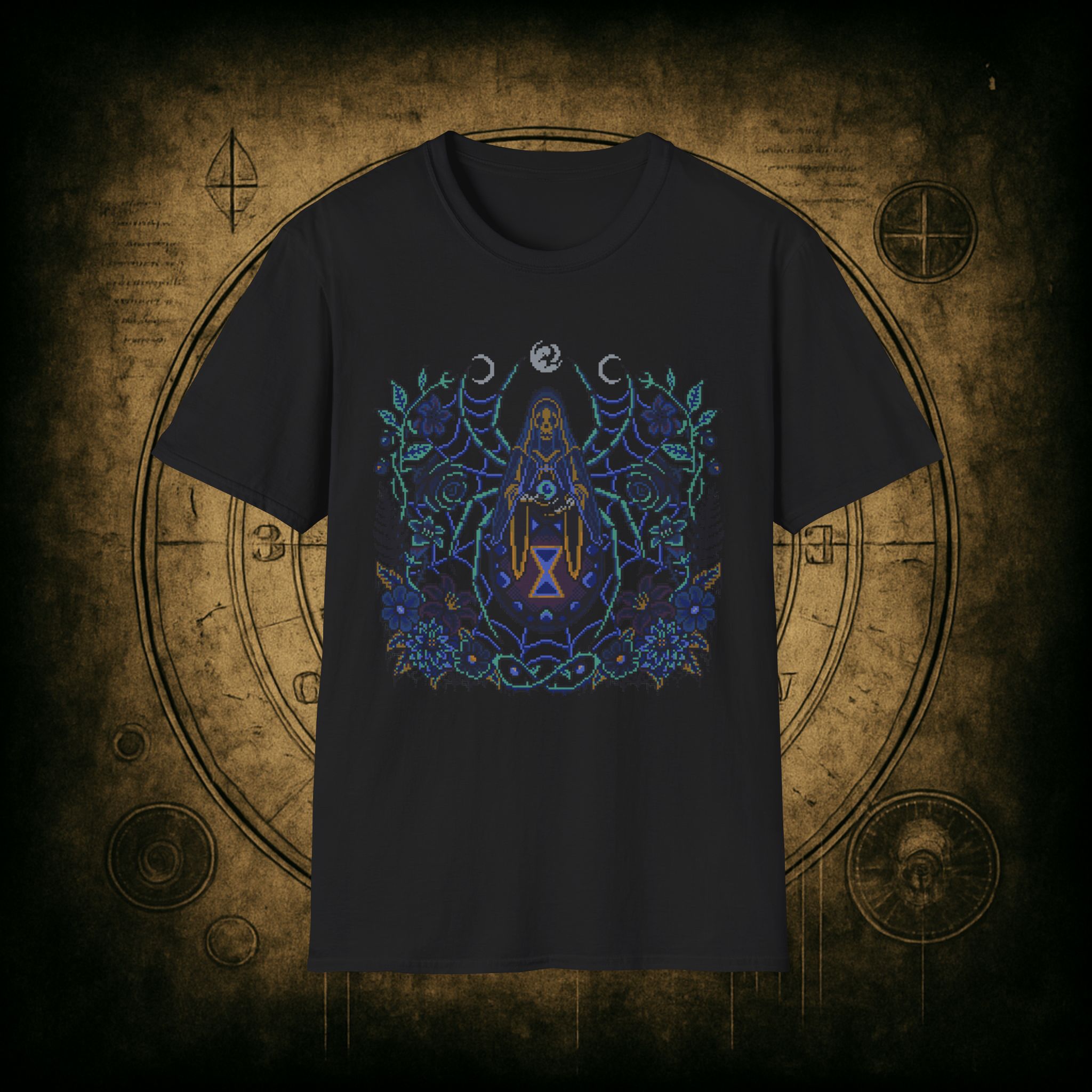 Black Widow Night Unisex T-Shirt