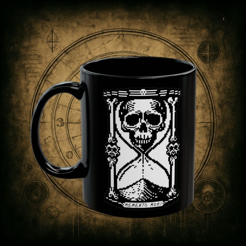 Memento Mori Ceramic Mug - Image 2