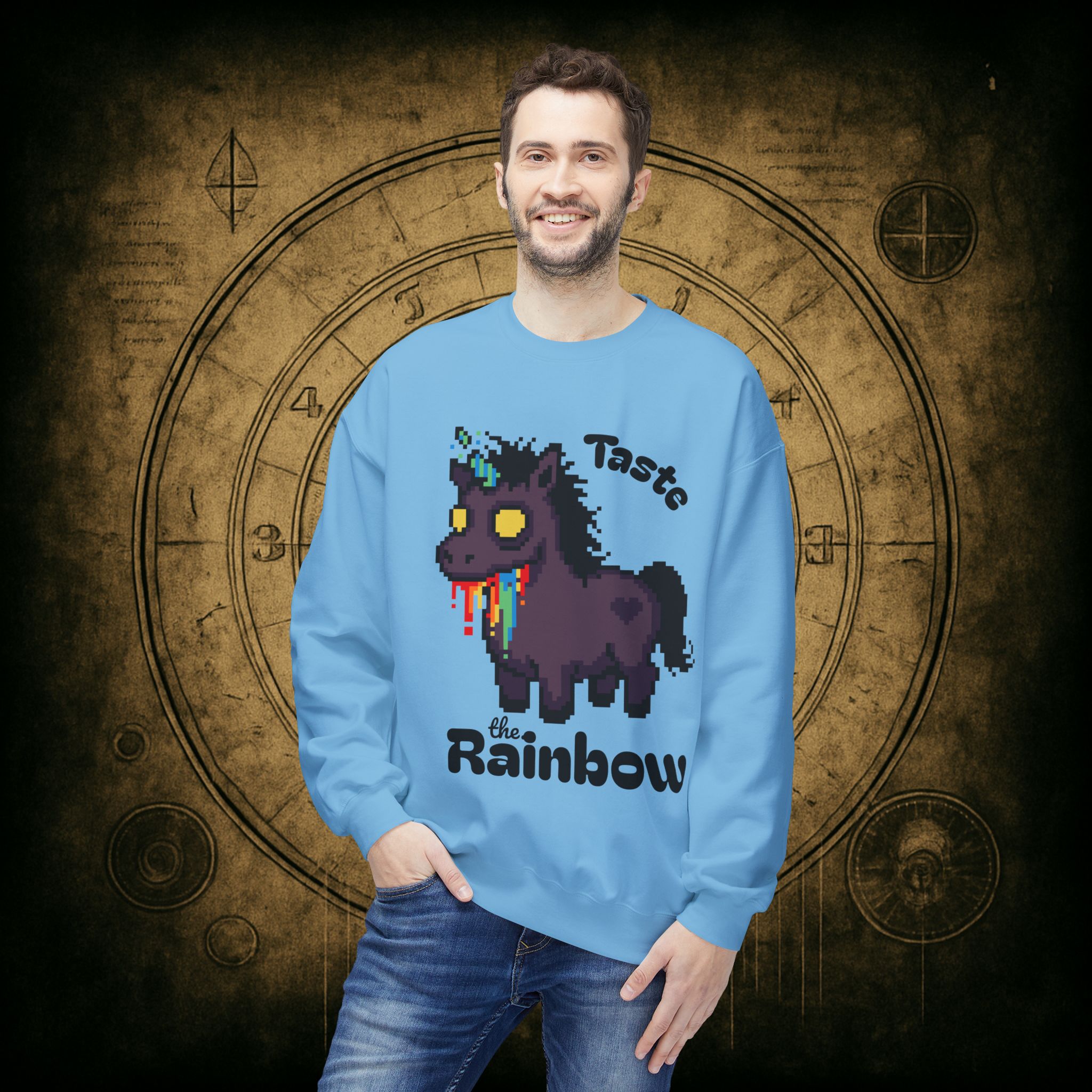 Pastel Goth Unicorn Sweatshirt - Image 35