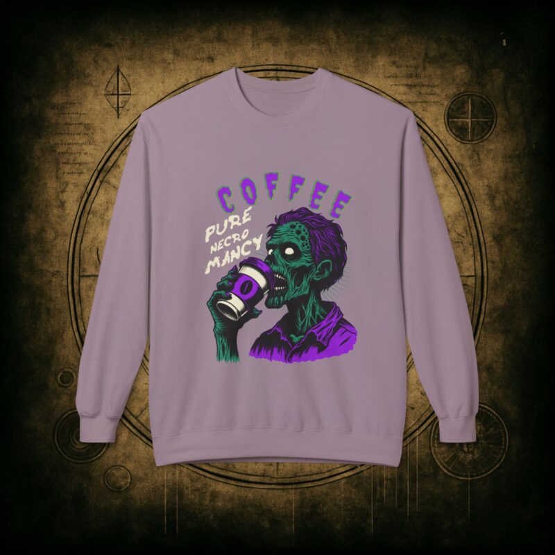 Zombie Coffee Necromancy Sweatshirt - Image 37