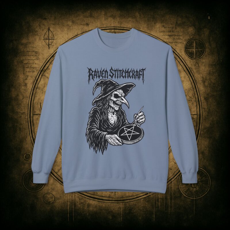 Raven Stitcher Unisex Sweatshirt - Image 25