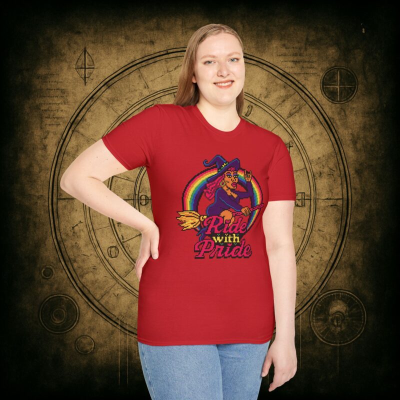 Ride with Pride Unisex T-Shirt - Image 70