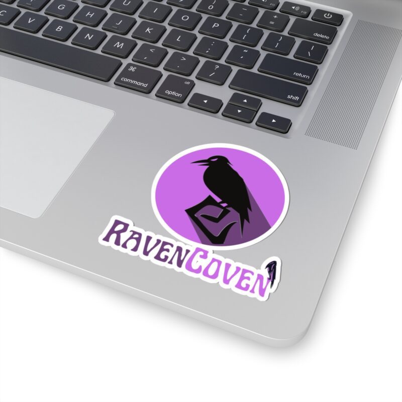 Raven Coven Logo Kiss-Cut Sticker - Image 14
