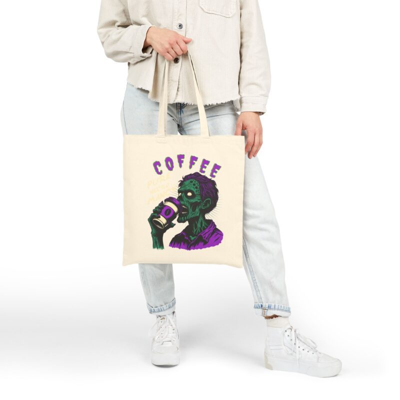 Zombie Coffee Necromancy Tote Bag - Image 10