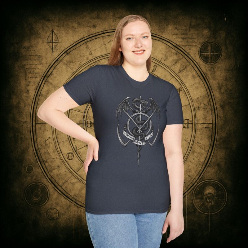 Omnia Sunt Fila Unisex T-shirt - Image 55