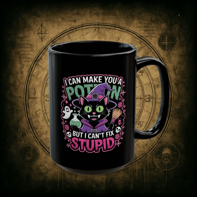 Can’t Fix Stupid Ceramic Mug - Image 9