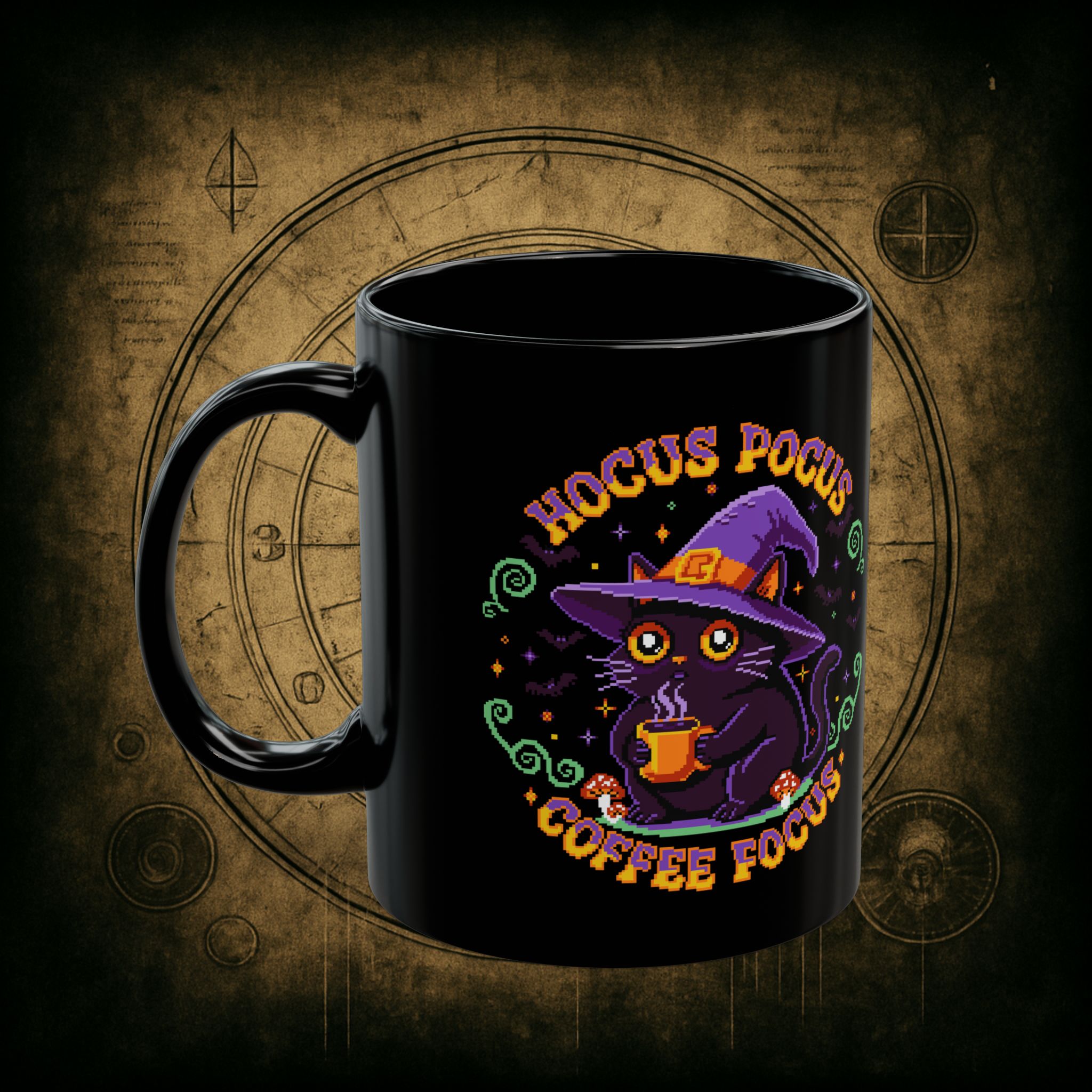 Hocus Pocus Coffee Focus Ceramic Mug - Image 3