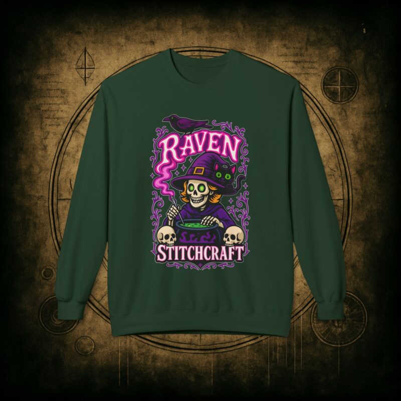 Raven Stitch Craft Brewing Unisex Sweatshirt - Image 16