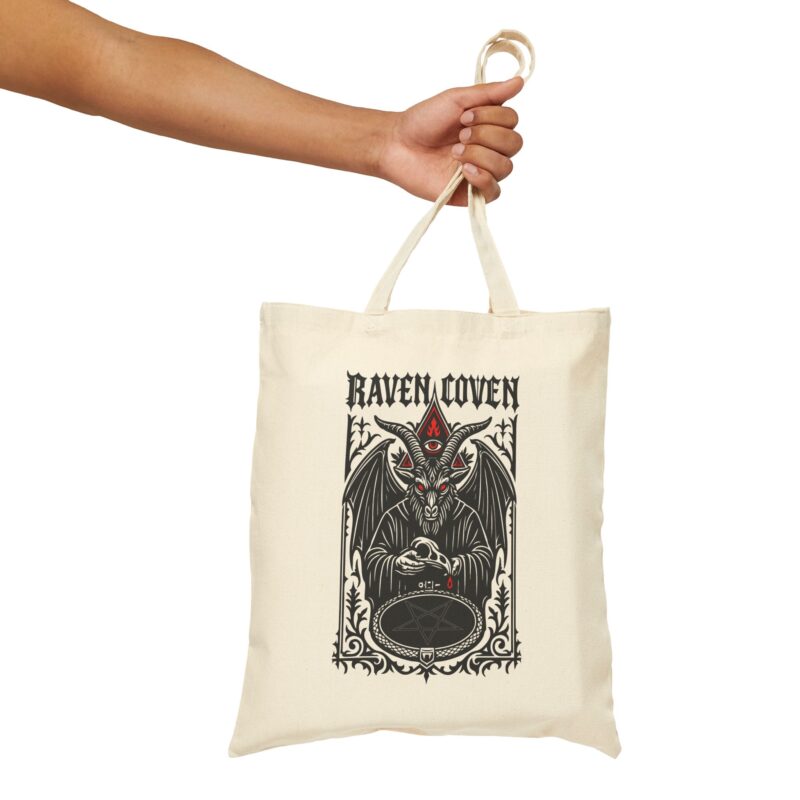 Raven Coven Initiation Tote Bag - Image 5