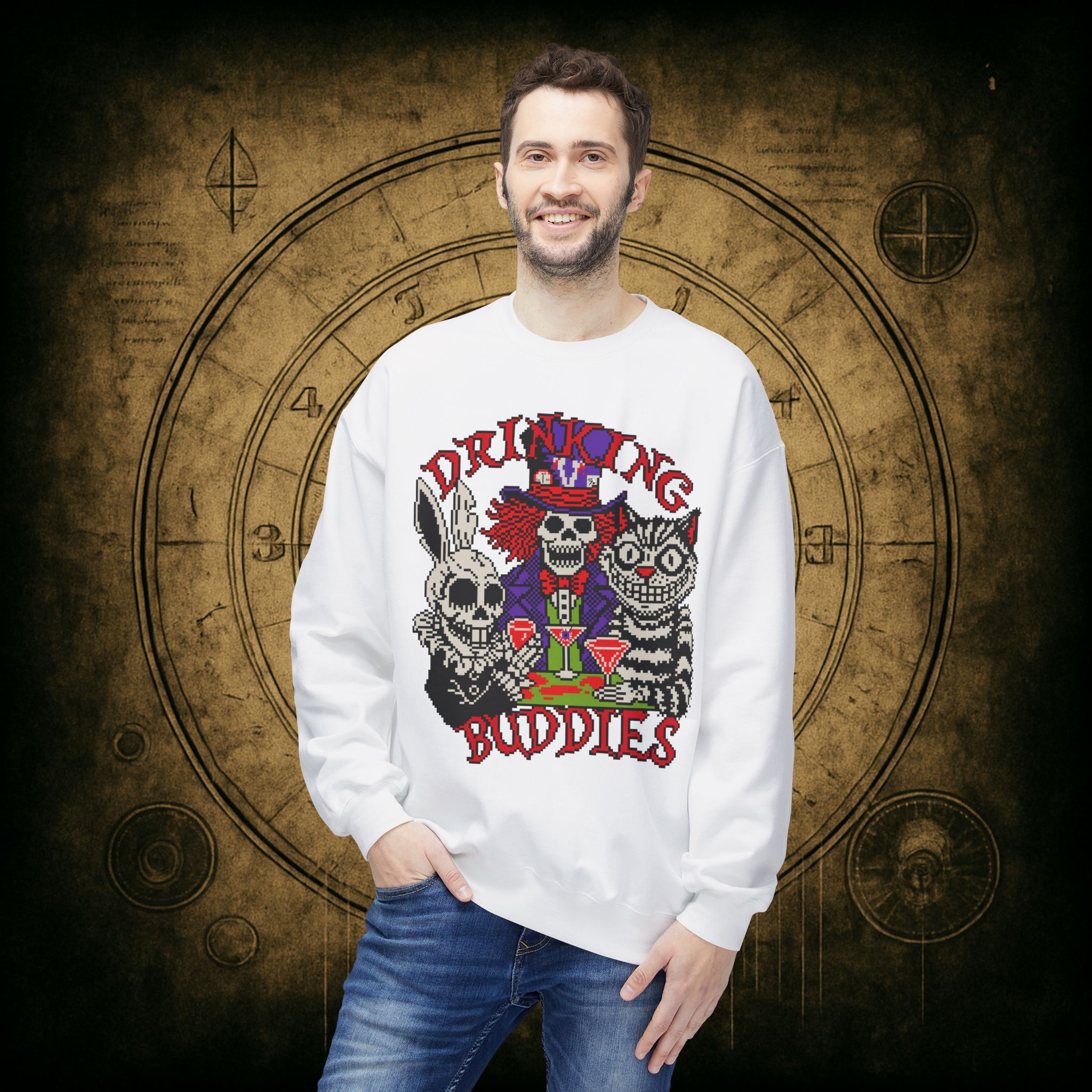 Drinking Buddies Sweatshirt - Image 15