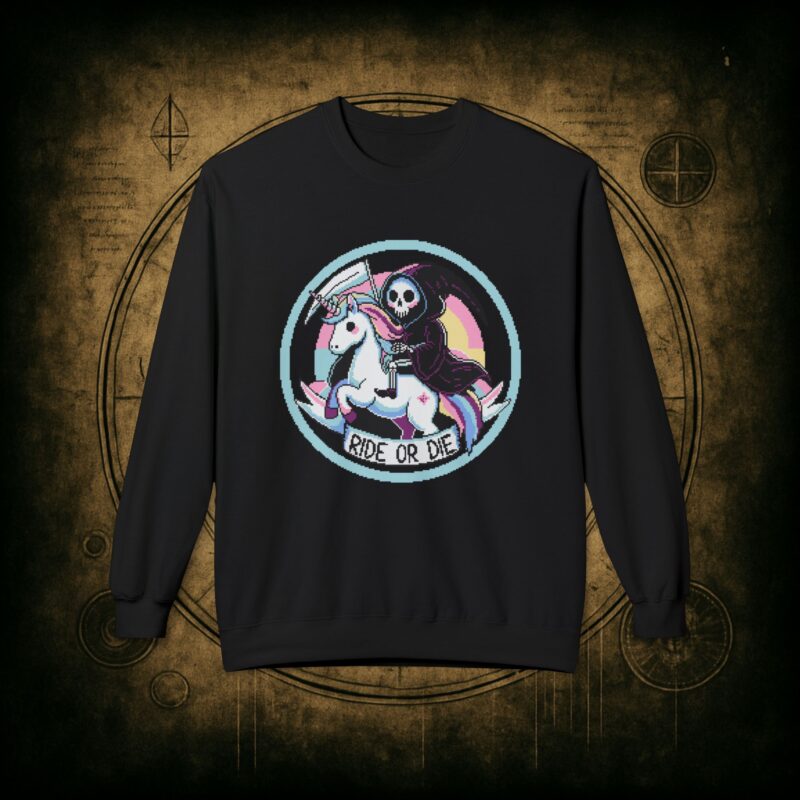 Ride or Die Unisex Sweatshirt - Image 13