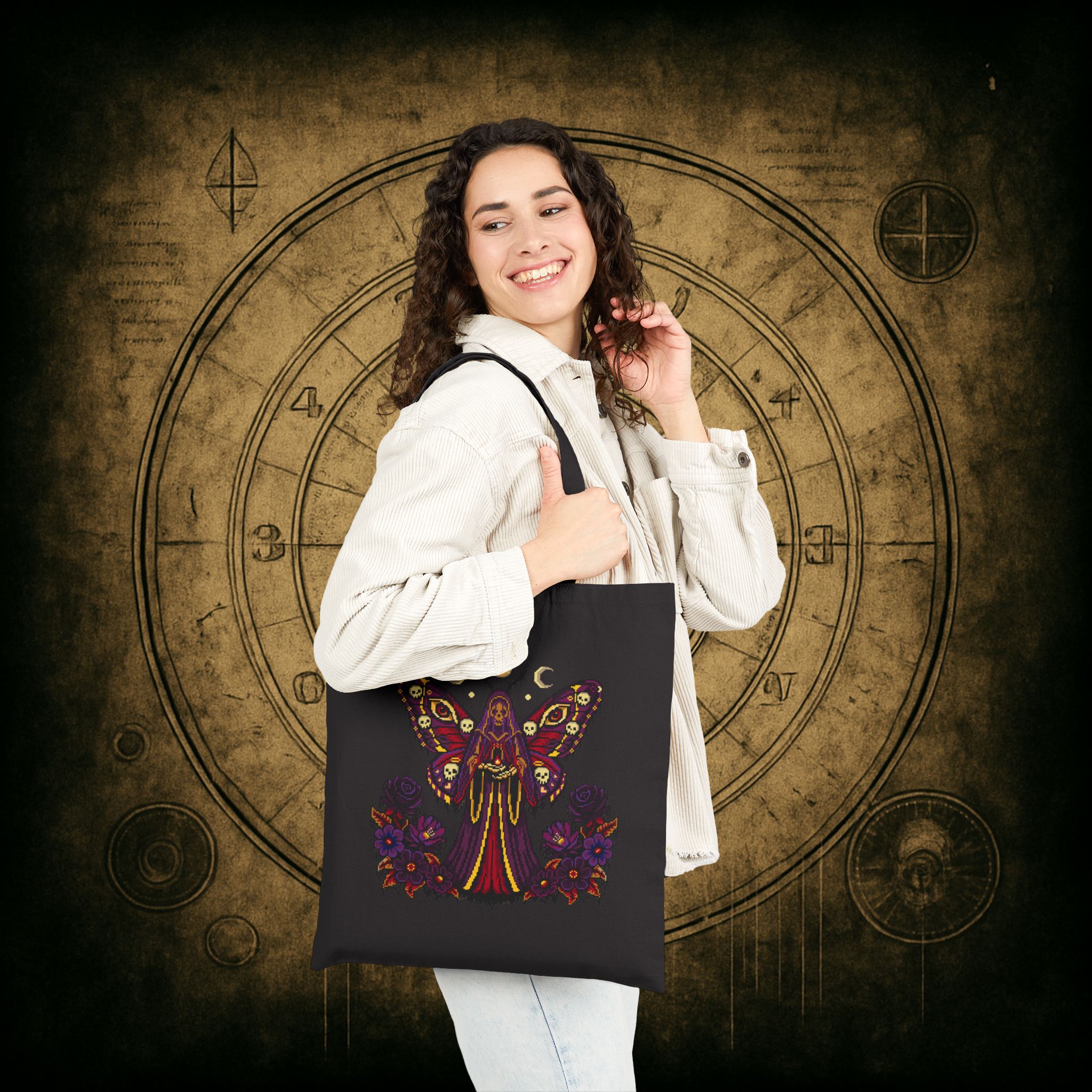 Death Moth Dusk Tote Bag - Image 3