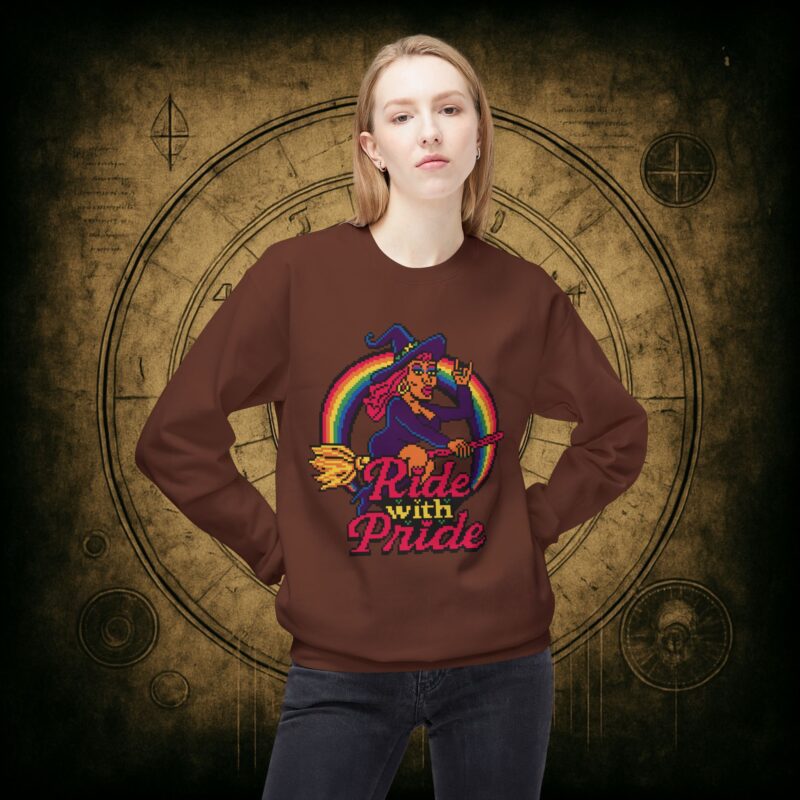 Ride with Pride Unisex Sweatshirt - Image 11