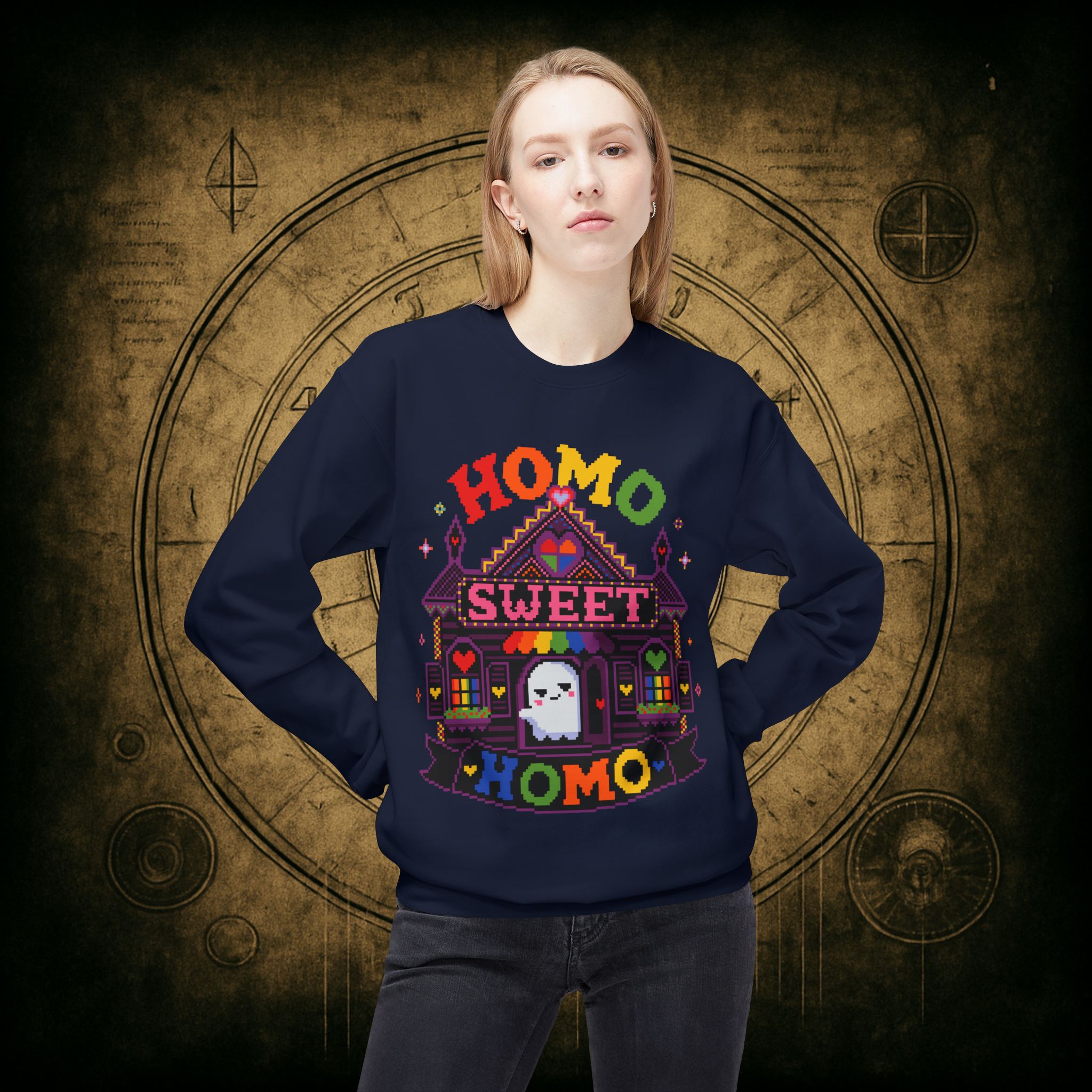 Homo Sweet Homo Sweatshirt - Image 46