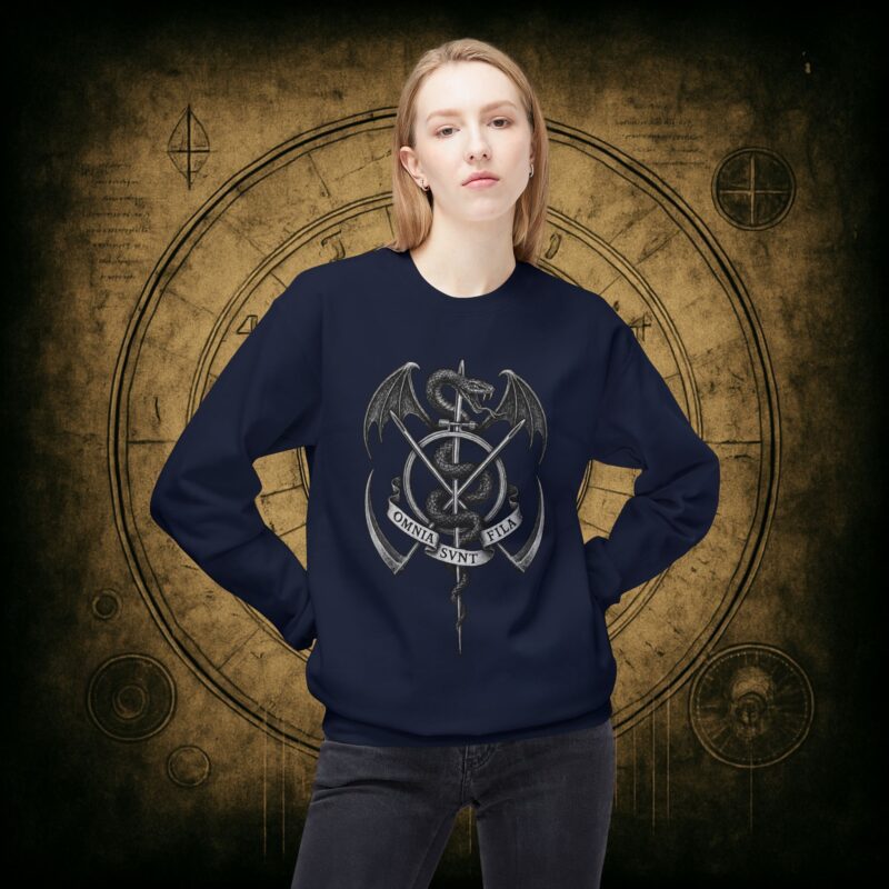 Omnia Sunt Fila Unisex Sweatshirt - Image 35