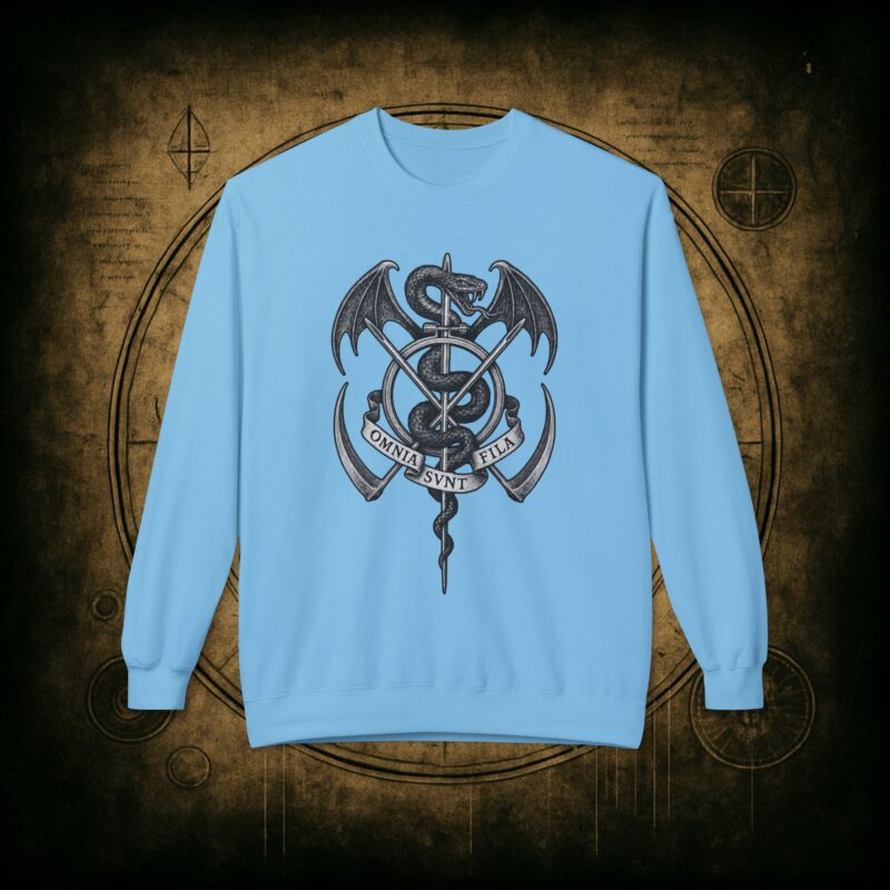 Omnia Sunt Fila Unisex Sweatshirt - Image 22