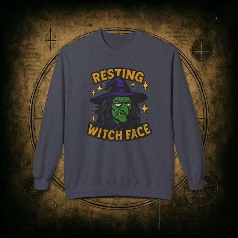 Resting Witch Face Unisex Sweatshirt - Image 19