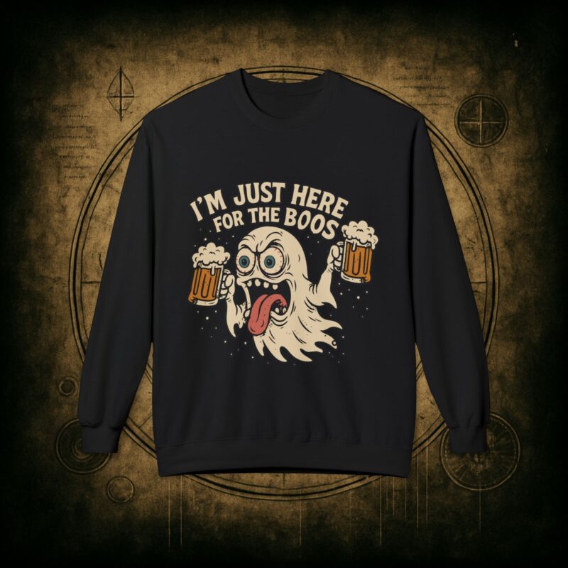 Here for the Boos Unisex Softstyle Sweatshirt