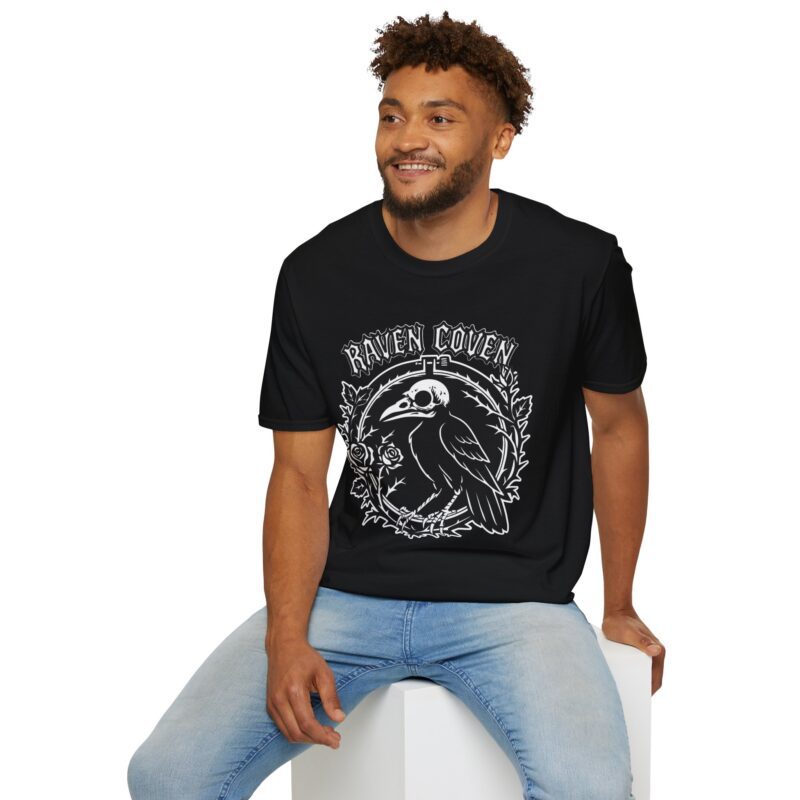 Raven of the Coven Raven Unisex T-Shirt - Image 12