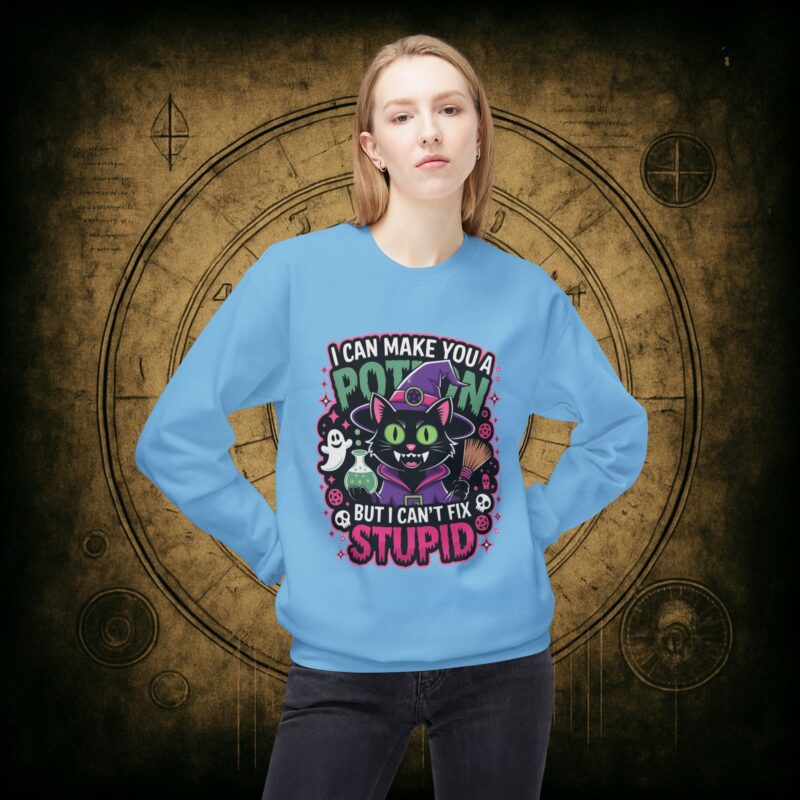 Can’t Fix Stupid Unisex Sweatshirt - Image 23