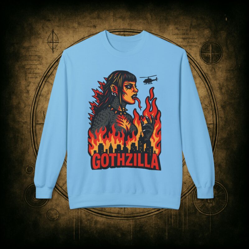 Gothzilla Unisex Sweatshirt - Image 22