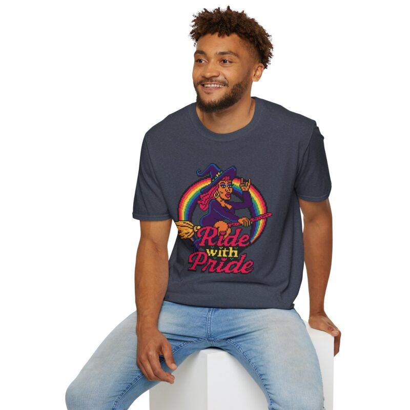 Ride with Pride Unisex T-Shirt - Image 57
