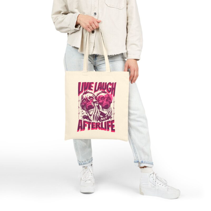 Live Laugh No Afterlife Tote Bag - Image 4