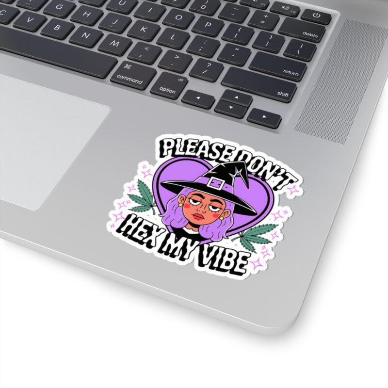 Don’t Hex My Vibe Kiss-Cut Sticker - Image 14