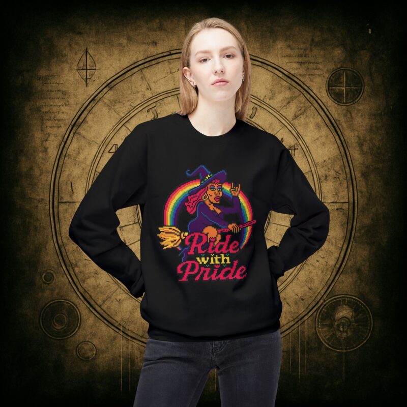 Ride with Pride Unisex Sweatshirt - Image 14