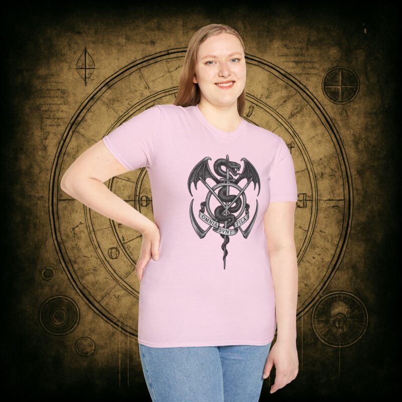 Omnia Sunt Fila Unisex T-shirt - Image 65