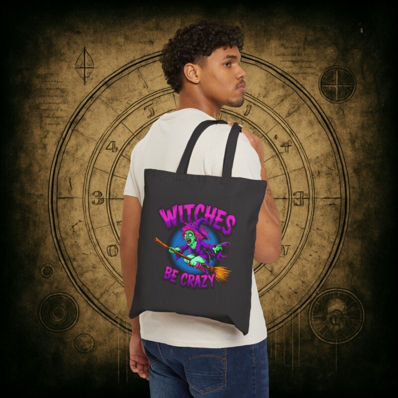 Witches Be Crazy Tote Bag - Image 2