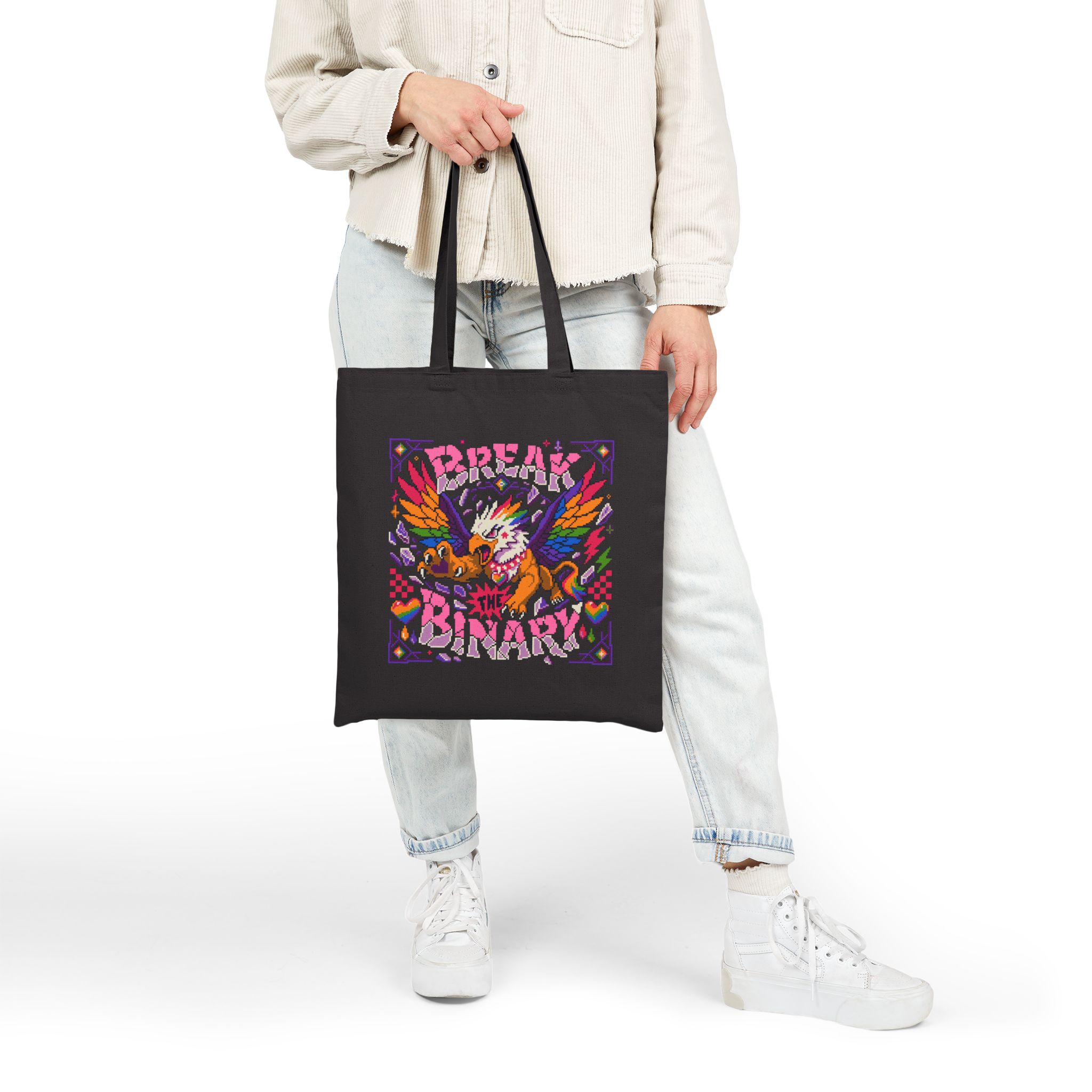 Break The Binary Tote Bag - Image 4
