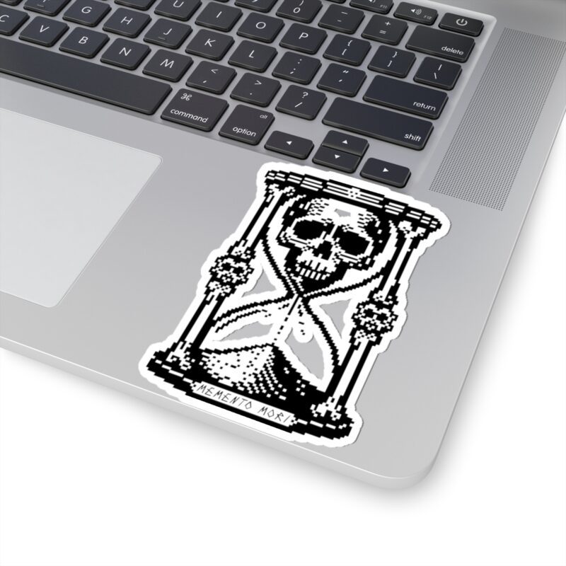 Memento Mori Kiss-Cut Sticker - Image 2