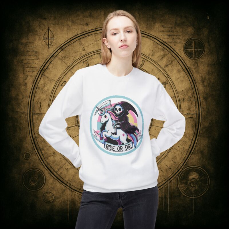 Ride or Die Unisex Sweatshirt - Image 8