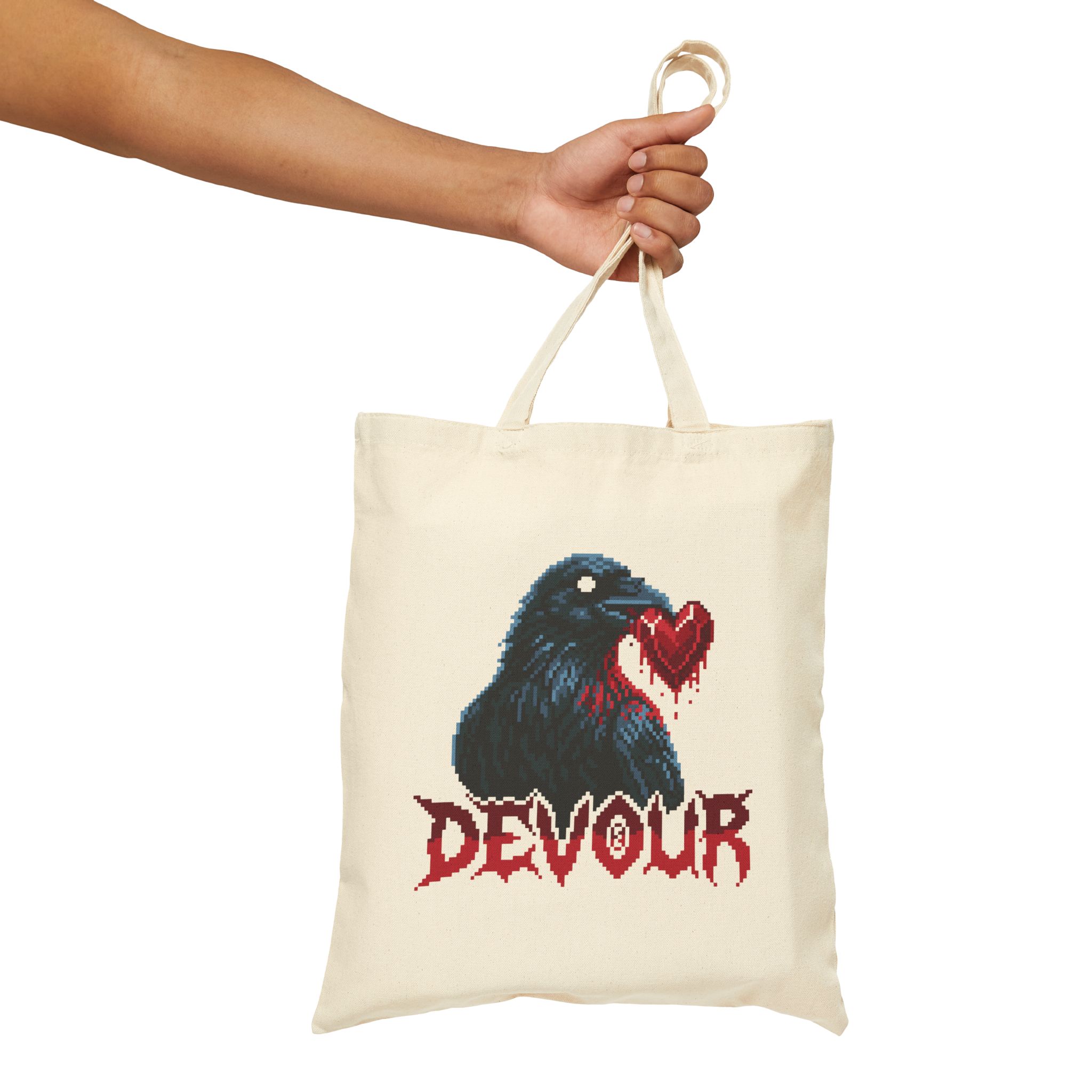 Devour Raven Tote Bag - Image 5