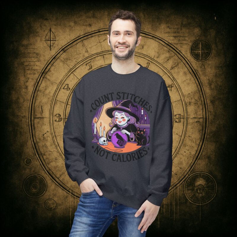 Count Stitches Unisex Sweatshirt - Image 21
